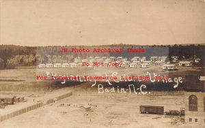 Black Americana, RPPC, Beginning of a Colored Village Badin North Carolina