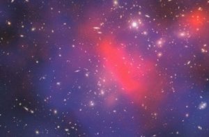 Pandoras Cluster Dark Matter Hot Gas Astronomy Photo Postcard