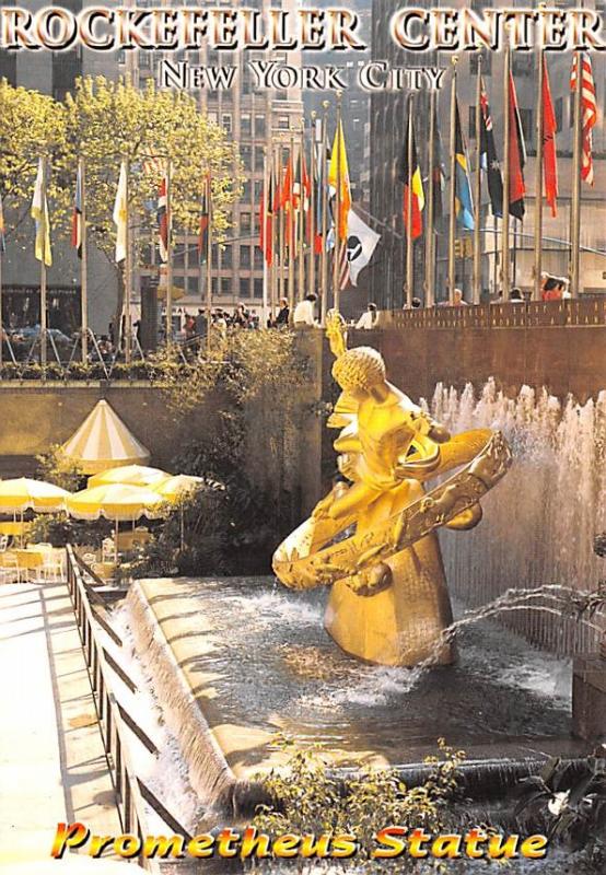 Prometheus Statue - Rockefeller Ceenter, New York City