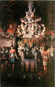 Anaheim California Disneyland Enchanted Tiki Room 1960s Postcard 6196