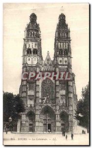 Old Postcard The Cathedral Tours