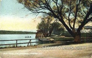 Boat House Lake Carasaljo in Lakewood, New Jersey