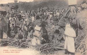 B91632 harar ethiopia  africa  types folklore the indigenous market