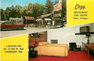 MD, Thurmont,  Maryland, Cozy Restaurant, Multi View, Dexter Press No. 43642-C