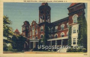 Main Building, Coverse College - Spartanburg, South Carolina