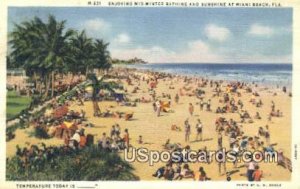 Miami Beach, FL      ;     Miami Beach, Florida 