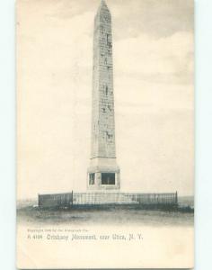 Unused Pre-1907 ORISKANY MONUMENT Utica New York NY Q1641