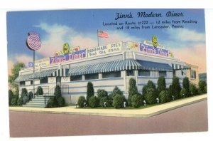 PA - Denver. Zinn's Diner ca 1953