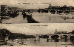 CPA PONT-a-MOUSSON - Le Pont - avant l'explosion - 21 Septembre (386210)