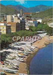 Modern Postcard Port Bou in 2029 (Costa Brava)