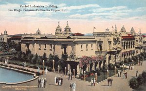 INDUSTRIES BLDG SAN DIEGO PANAMA PACIFIC CALIFORNIA EXPOSITION POSTCARD (c.1915)