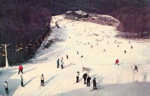 Postcard Intermediate Slope Gatlinburg Ski Resort TN