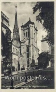 La Cathedrale de St Pierre et I'Auditoire de Calvin Geneve Swizerland Unused 