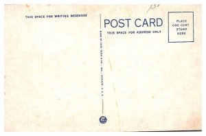 Postcard SWIMMING POOL SCENE Miami Oklahoma OK AT7331