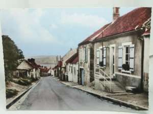 Beaurieux Aisne France Rue De La Grosse Pierre Vintage Real Photo Postcard