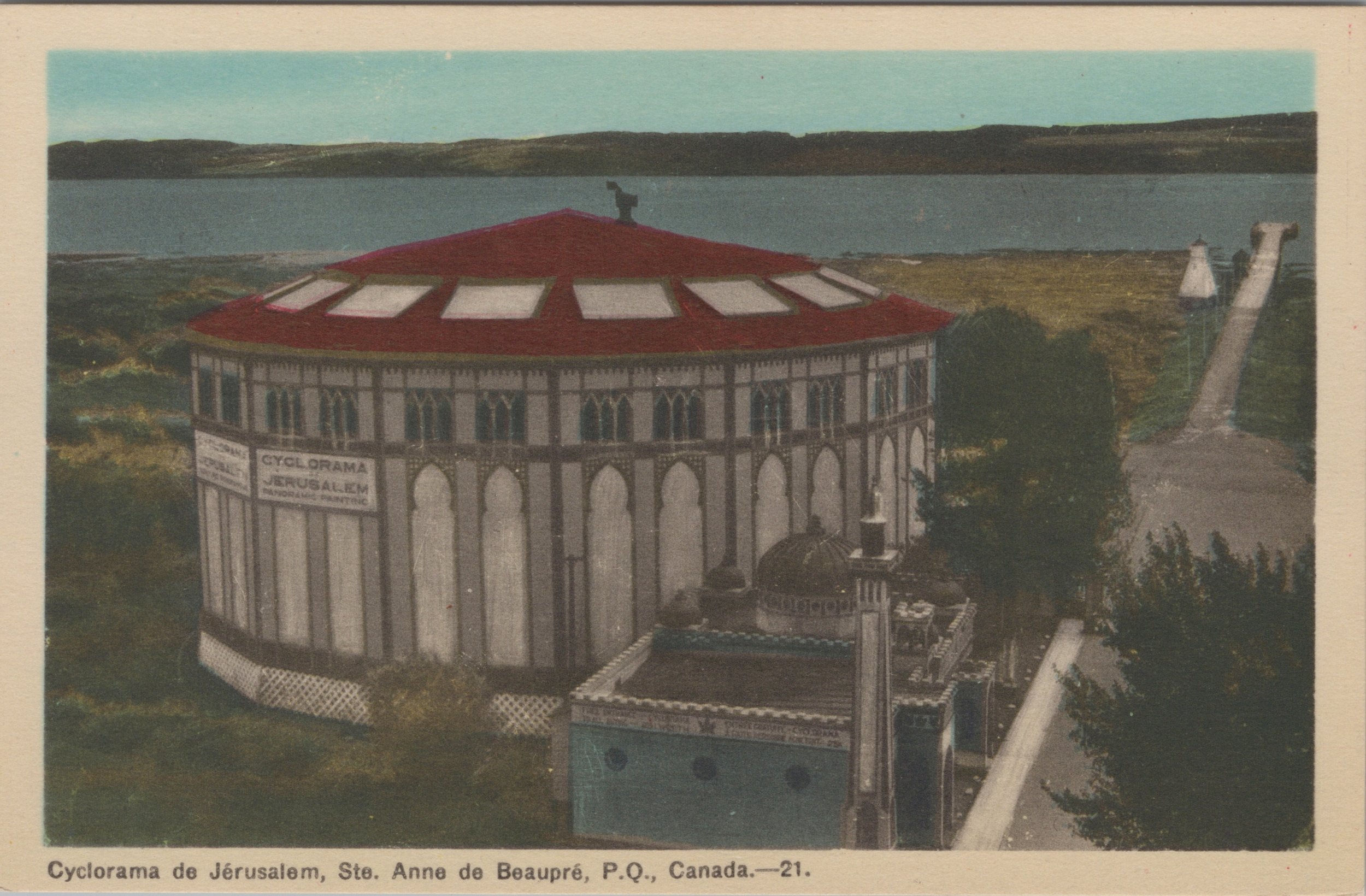 Cyclorama of Jerusalem, Ste. Anne de Beaupre, P.Q. Canada Canada