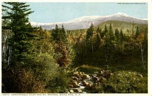 NH - Ammonoosuc River, Mount Monroe