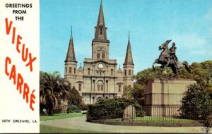 Louisiana New Orleans Greetings From The Vieux Carre