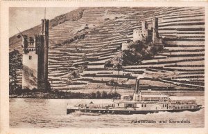 Lot 96 mauseturm und ehrenfels Bingen am Rhein germany dampfer steam boat