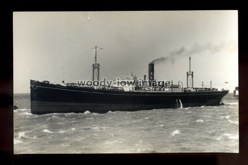 bf1301 - Hain Line Cargo Ship - Trevose , built 1918 - B Feilden card