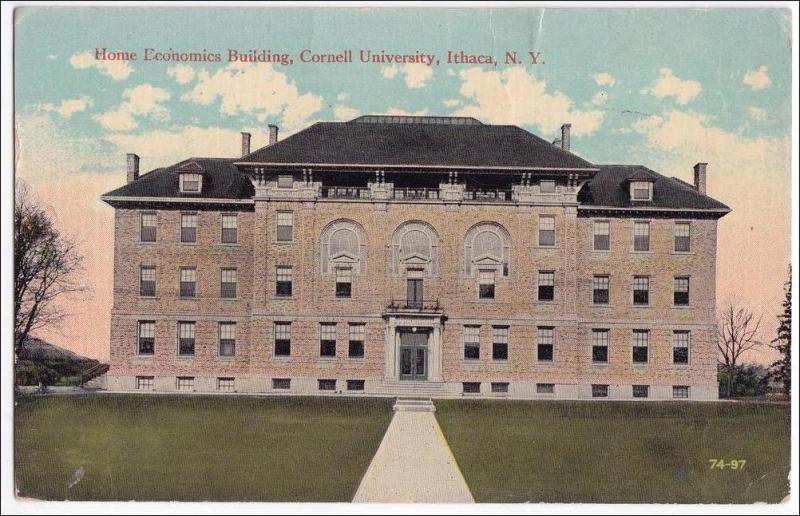 Home Economics Bldg. Cornell U, Ithaca NY