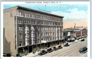 NIAGARA FALLS, New York  NY     TEMPERANCE HOUSE   ca 1920s  Postcard
