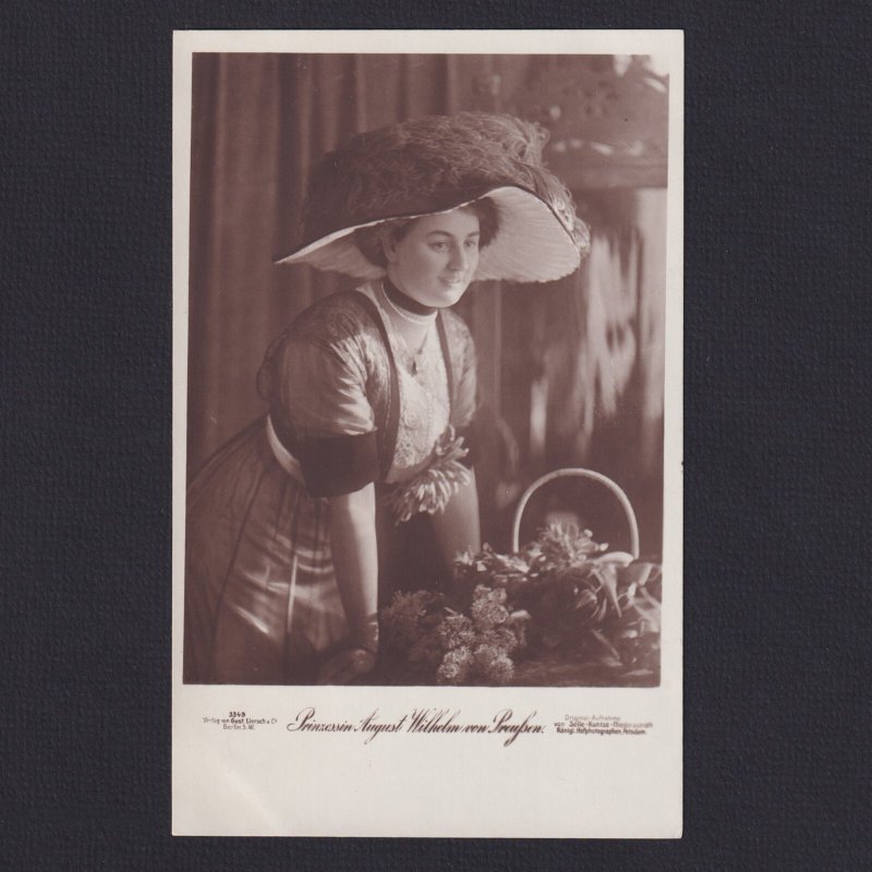 GERMANY, Princess August Wilhelm of Prussia, Unused