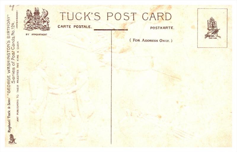 Tuck's no.124  George Washington Birthday