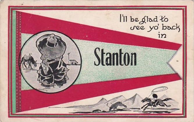 Pennant Series Stanton Illinois 1913