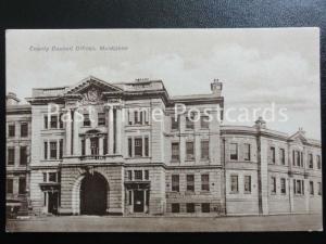 Kent MAIDSTONE County Council Offices - Old postcard