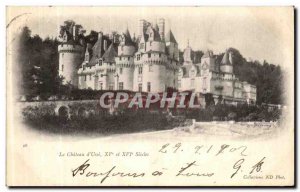 Old Postcard Chateau Usse