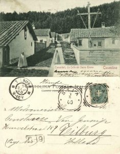 italy, CASENTINO CAMALDOLI, Le Celle del Sacro Eremo (1900) Postcard