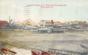 Scottdale Pennsylvania A. & B. Plant, U.S. Cast Iron & Foundry Co.,PC U11407