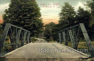 Iron Bridge in De Bruce, New York