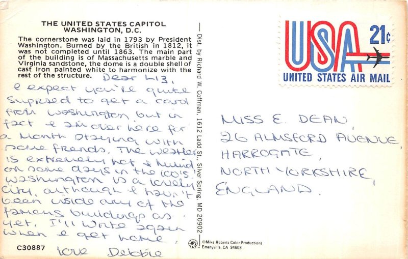US2 USA Washington D.C. Capitol