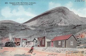 McClellan Colorado Post Office Vintage Postcard AA43554