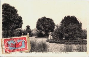 Central African Republic Haute-Sanga Jardin d'Agrement Nola Postcard C120