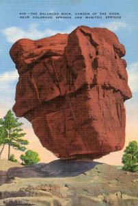 CO - Colorado Springs, Garden of the Gods, Balanced Rock