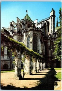 M-57345 Aps of the10th Century Cathedral Seen from the Bishop's Garden Eure-e...