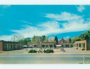 Unused 1950's TIOGA COURT MOTEL Williamsburg Virginia VA u7123@