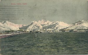 USA Winter Valdez Alaska Vintage Postcard 08.31