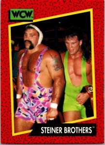 1991 WCW Wrestling Card Steiner Brothers sk21139