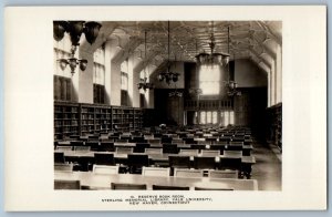 Sterling Memorial Library Yale University New Haven CT RPPC Photo Postcard