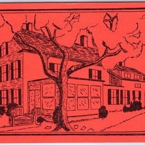 c1960s Hyannis Cape Cod MA George Smith Tourists Shop Ad Sketch Lg. PC Drisko M1