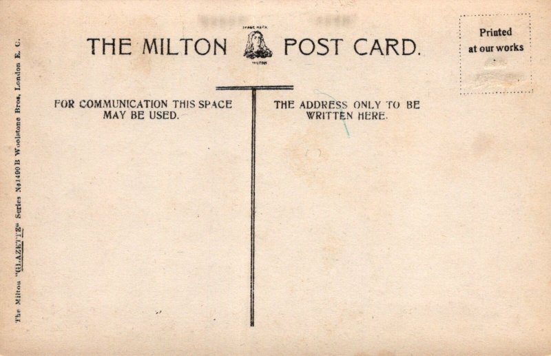 VINTAGE POSTCARD OULTON BROAD SAILING BOATS DIVIDED BACK c. 1910