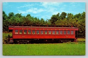 The Strasburg Railroad  Coach 3556  Pennsylvania   Postcard