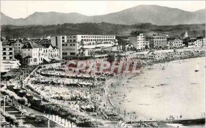 Modern Postcard St Jean de Luz The Beach