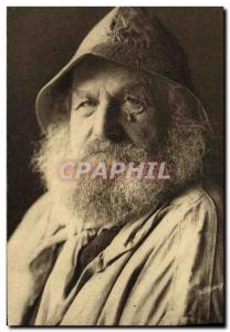 Old Postcard Old Fisherman Normand