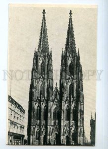 247686 GERMANY KOLN Dom Cathedral Old russian inform card