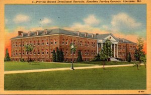 Maryland Aberdeen Proving Ground Detachment Barracks Aberdeen Proving Grounds...